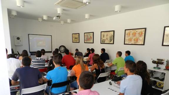 Clase de sensibilización y reeducación vial